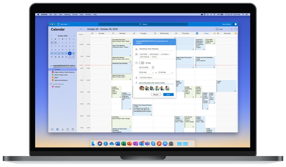 where do i find outbook on outlook for mac